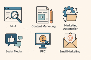 منابع یادگیری تخصصی هر مسیر دیجیتال مارکتینگ