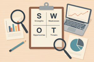 ابزارها و راهکارهای عملی برای تحلیل SWOT و تحلیل رقبا